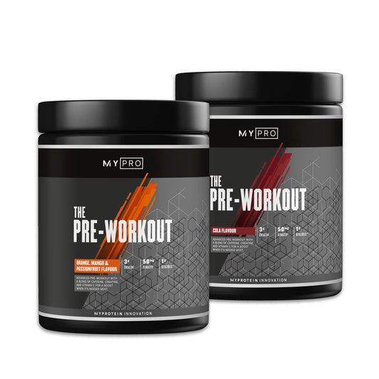 THE Pre-Workout Mix & Match Twin Pack Get the most out of your workout