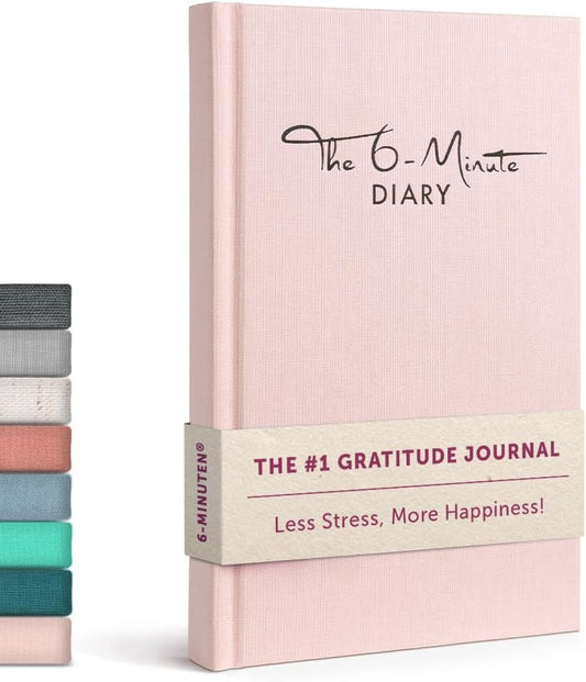 6-Minute Diary – 3-Million-User Gratitude Journal for Women with Prompts – Guided Self Care Journal Based on Positive Psychology – Daily Manifestation Journal for Self-Love & Mindfulness
