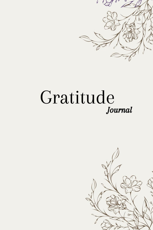 Aesthetic Minimalist Gratitude Journal Paperback – 29 October 2024